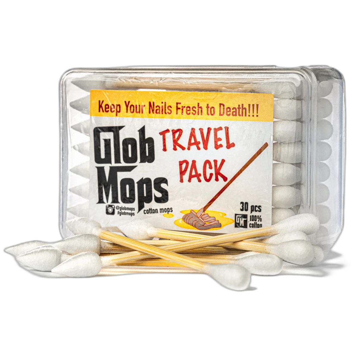 Glob Mops Travel 30-Pack open